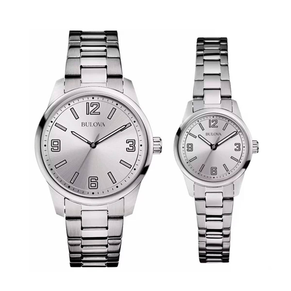 Reloj fashion bulova blanco dama