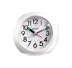 Reloj Despertador Redondo Blanco Steiner BB08011WH