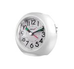 Reloj Despertador Redondo Blanco Steiner BB08011WH